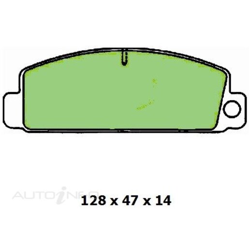 Masterpart Front Brake Pads - DB138MP