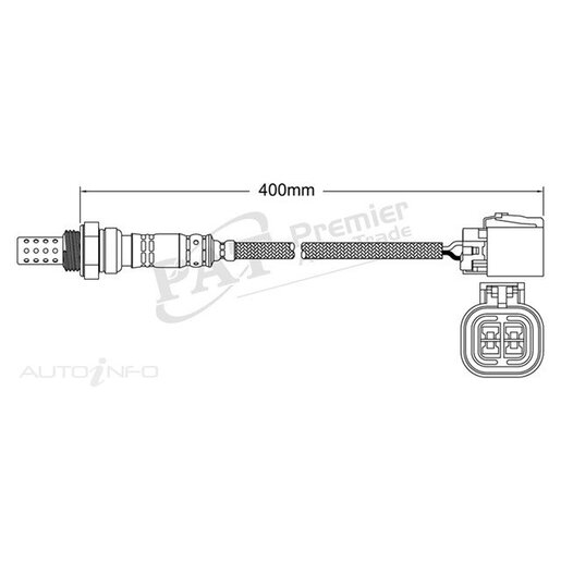 PAT Premium Oxygen/Lambda Sensor Pre-Catalytic Converter/Manifold - EGO-011