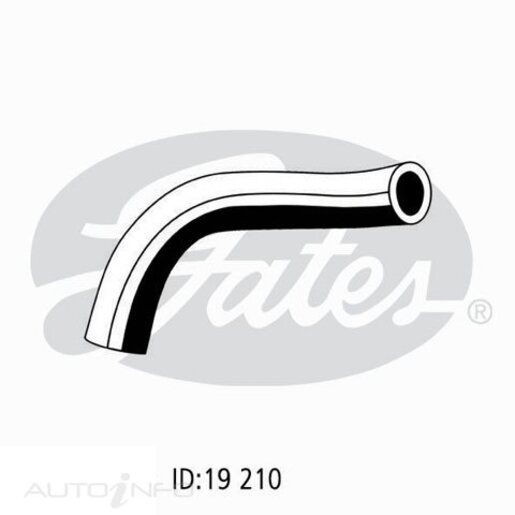 Gates Lower Radiator Hose - 05-2060