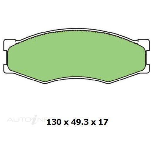 Masterpart Front Brake Pads - DB1140MP