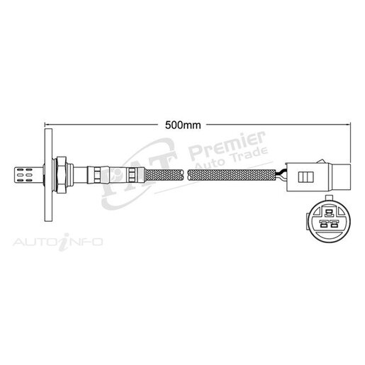 PAT Premium Oxygen/Lambda Sensor Pre-Catalytic Converter/Manifold - EGO-120