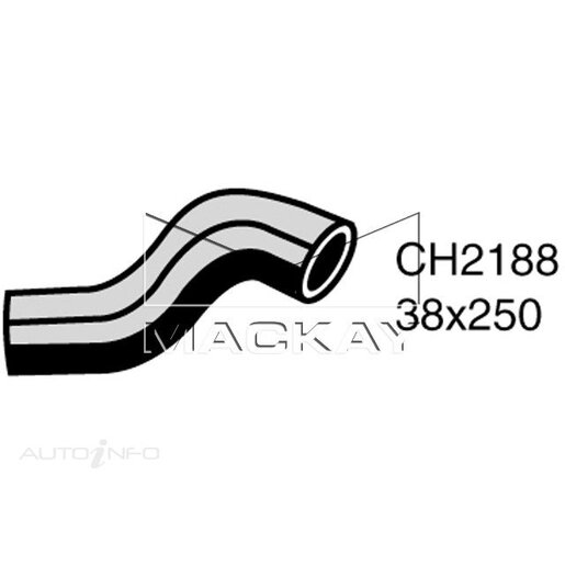 Mackay Radiator Upper Hose - CH2188