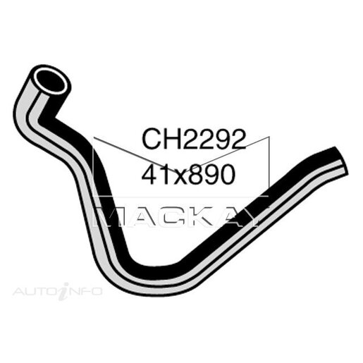 Mackay Radiator Lower Hose - CH2292