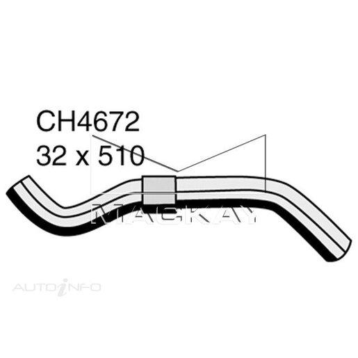 Mackay Radiator Lower Hose - CH4672