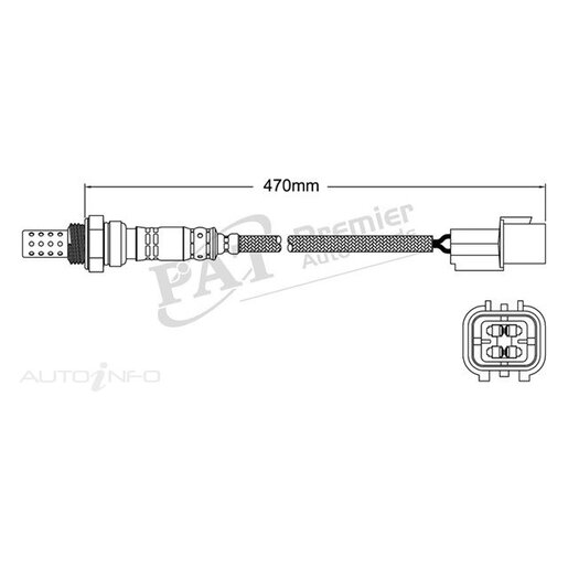 PAT Premium Oxygen/Lambda Sensor Pre-Catalytic Converter/Manifold - EGO-041