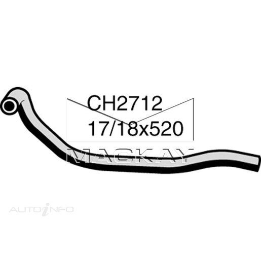 Mackay Heater Hose - CH2712