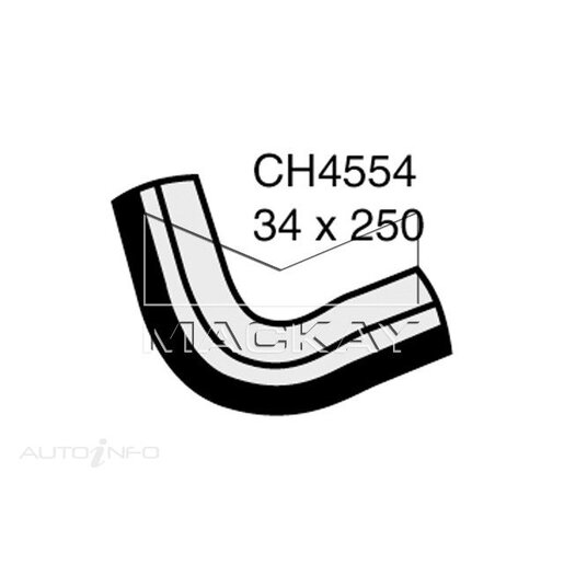 Mackay Radiator Upper Hose - CH4554