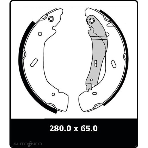 Brake Shoes - Rear