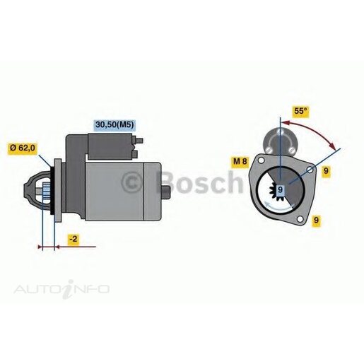 BOSCH Starter SP128994