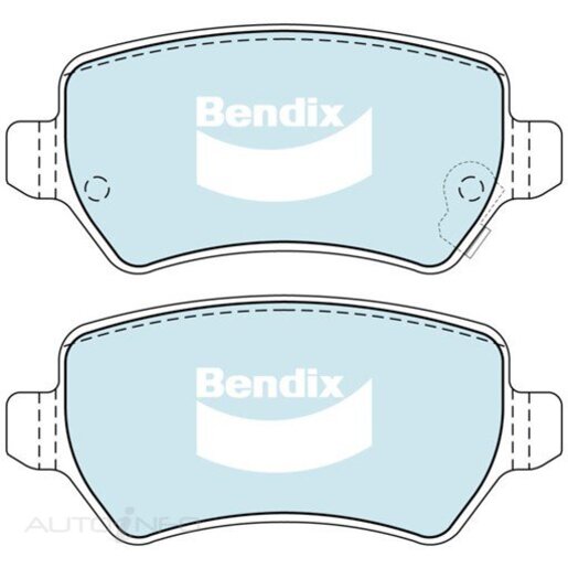Bendix Ceramic Rear Brake Pads - DB1511-GCT