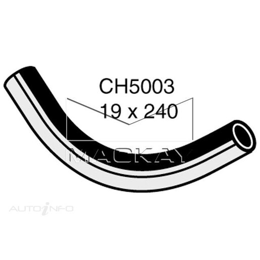 Mackay Coolant Expansion/Recovery Tank Hose - CH5003