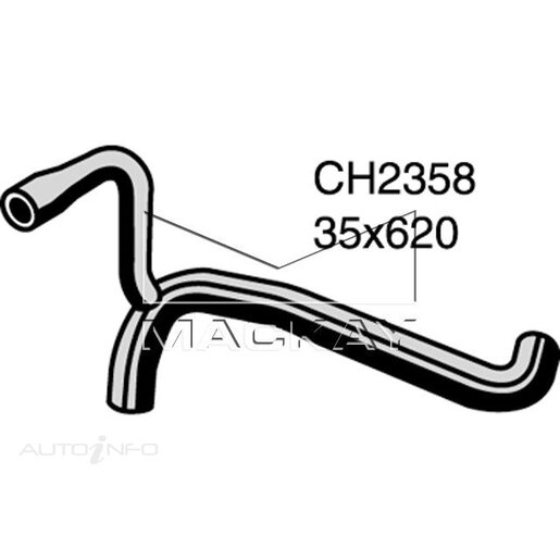 Mackay Radiator Lower Hose - CH2358