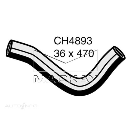 Mackay Radiator Upper Hose - CH4893