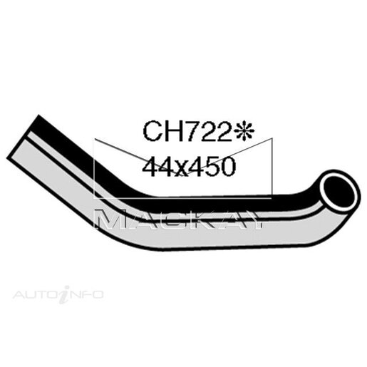 Mackay Radiator Lower Hose - CH722