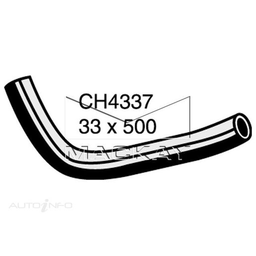 Mackay Radiator Lower Hose - CH4337