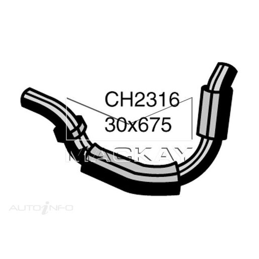 Mackay Radiator Lower Hose - CH2316