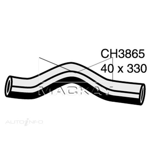 Mackay Radiator Upper Hose - CH3865