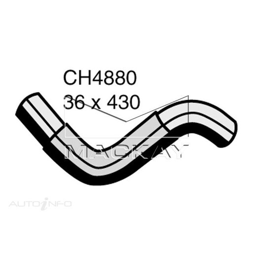 Mackay Radiator Upper Hose - CH4880