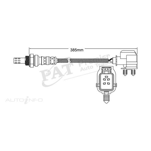 PAT Premium Oxygen/Lambda Sensor Pre-Catalytic Converter/Manifold - EGO-445