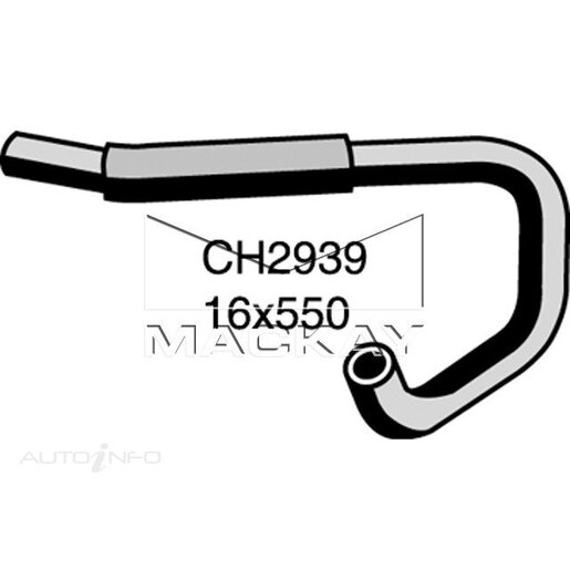 Mackay Heater Hose - CH2939