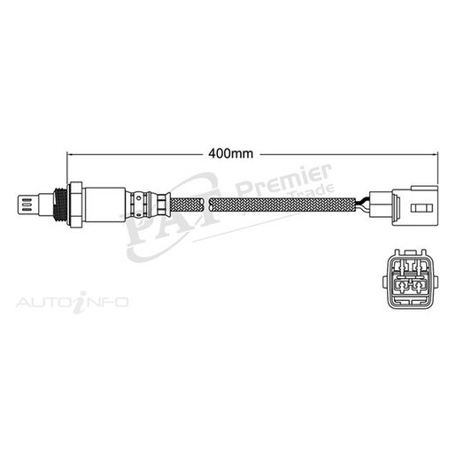 PAT Premium Oxygen/Lambda Sensor Pre-Catalytic Converter/Manifold - EGO-329