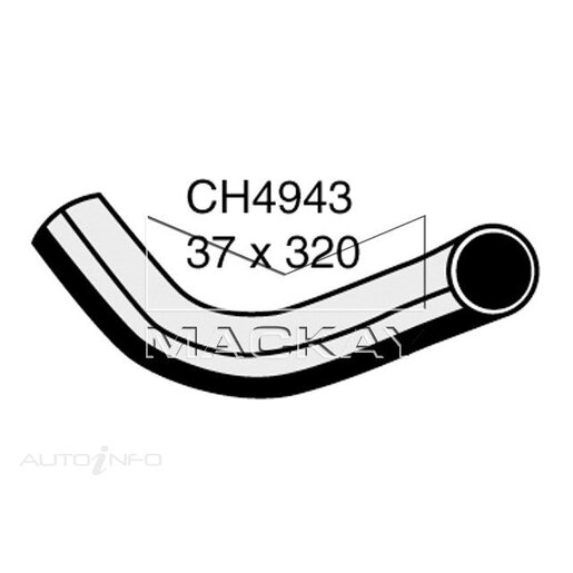 Mackay Radiator Lower Hose - CH4943