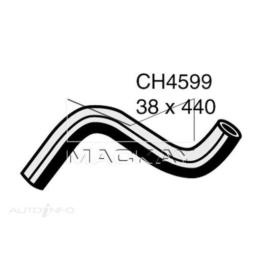 Mackay Radiator Upper Hose - CH4599