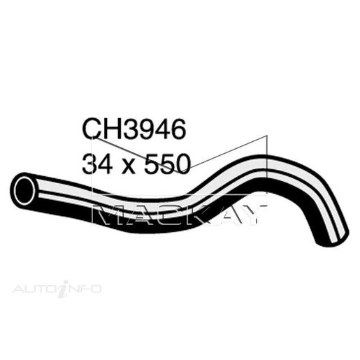 Mackay Radiator Lower Hose - CH3946