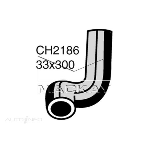 Mackay Radiator Upper Hose - CH2186