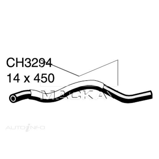 Mackay Heater Hose - CH3294