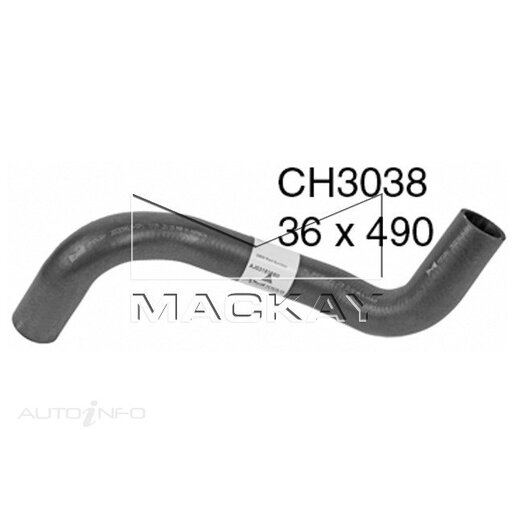 Mackay Radiator Lower Hose - CH3038