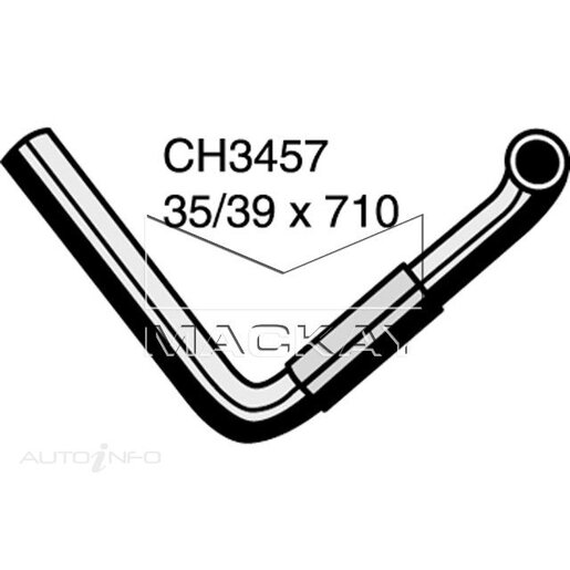 Mackay Radiator Upper Hose - CH3457