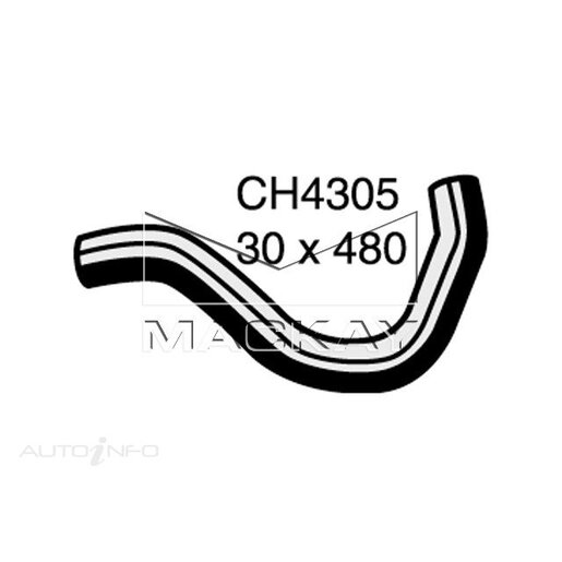 Mackay Radiator Upper Hose - CH4305