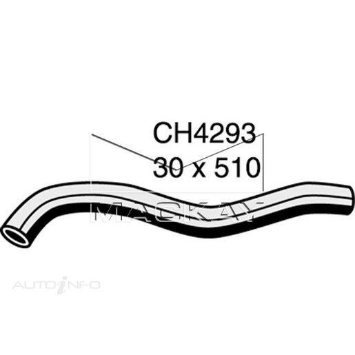 Mackay Radiator Upper Hose - CH4293