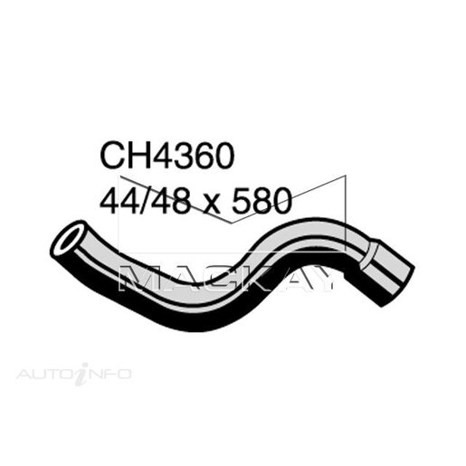 Mackay Radiator Upper Hose - CH4360