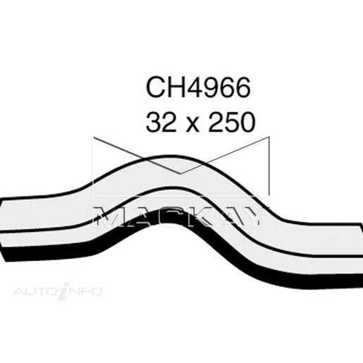 Mackay Radiator Upper Hose - CH4966