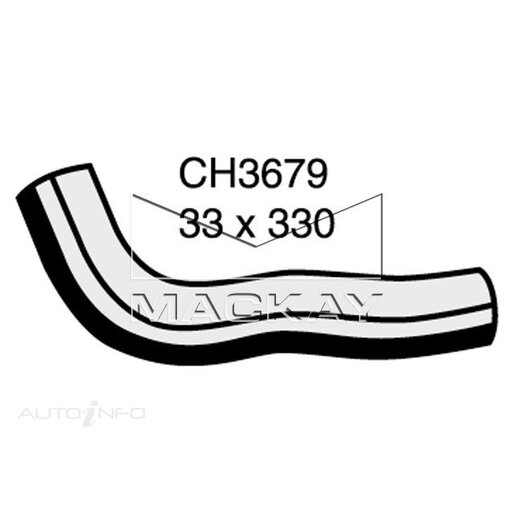 Mackay Radiator Upper Hose - CH3679