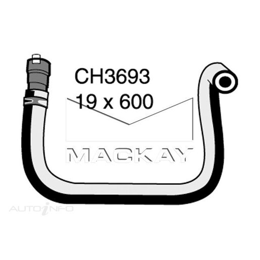 Mackay Heater Hose - CH3693