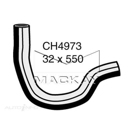 Mackay Radiator Lower Hose - CH4973