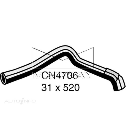 Mackay Radiator Upper Hose - CH4706