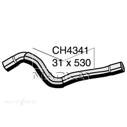 Mackay Radiator Lower Hose - CH4341