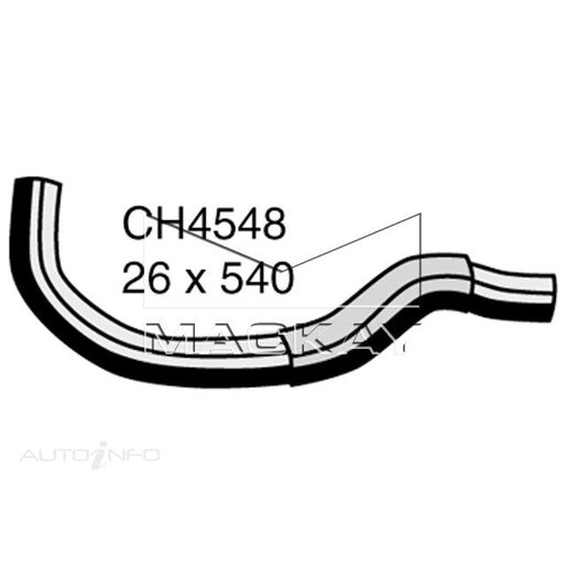 Mackay Radiator Upper Hose - CH4548