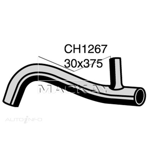 Mackay Radiator Lower Hose - CH1267