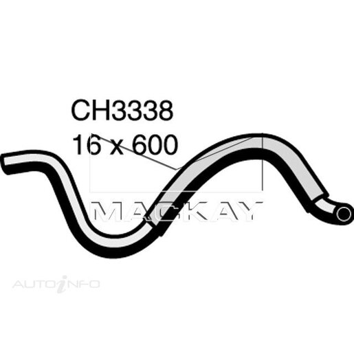 Mackay Heater Hose - CH3338