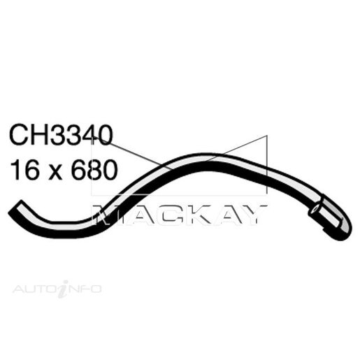 Mackay Heater Hose - CH3340