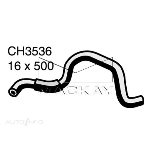 Mackay Heater Hose - CH3536