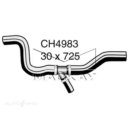 Mackay Radiator Upper Hose - CH4983