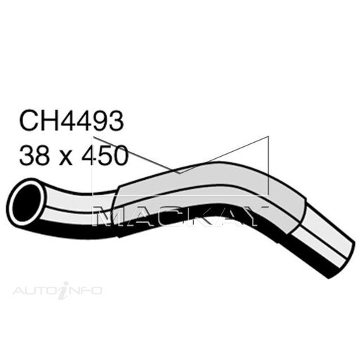 Mackay Radiator Lower Hose - CH4493