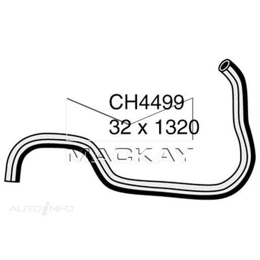 Mackay Radiator Upper Hose - CH4499