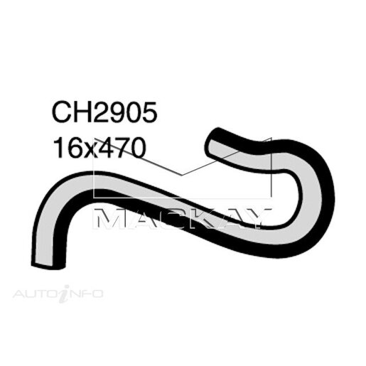 Mackay Heater Hose - CH2905